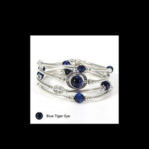 4 strand silver bracelet feminine unique bracelet many different bead choices t